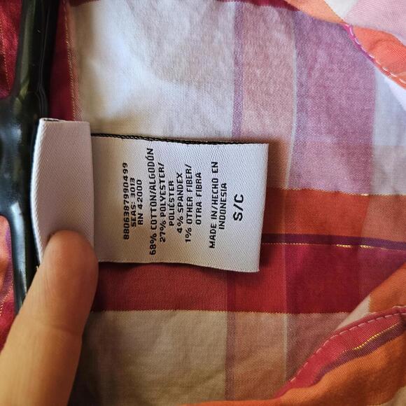 Jaclyn Smith Women's Plaid Button-Up Shirt - Picture 5 of 5